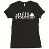 evolution superbike Ladies Fitted T-Shirt