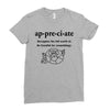 Appreciate Ladies Fitted T-Shirt