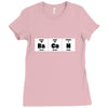 elements of bacon t shirt Ladies Fitted T-Shirt