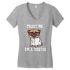 trust me i'm a dogtor Women's V-Neck T-Shirt