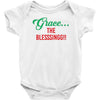 grace the blesssingg!! Baby Bodysuit
