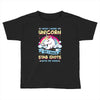 I Wish I Were a Unicorn So I Could Stab Idiots with My Head Toddler T-shirt