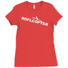 roflcopter Ladies Fitted T-Shirt