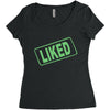 liked Women's Triblend Scoop T-shirt