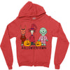 Hallowentown Lock Shock And Barrell Zipper Hoodie