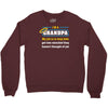 mischief with grandpa Crewneck Sweatshirt