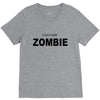 i don't like zombie V-Neck Tee