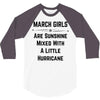 March Girls 3/4 Sleeve Shirt