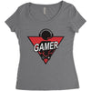 red game Women's Triblend Scoop T-shirt
