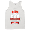proud dad son Tank Top