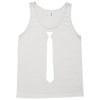 skinny white tie Tank Top
