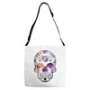 Colorful Skull Adjustable Strap Totes