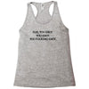 Fle, You Idiot Racerback Tank