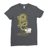 dragon flavor Ladies Fitted T-Shirt