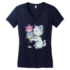 mice cream Women's V-Neck T-Shirt