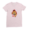 the lion 01 Ladies Fitted T-Shirt