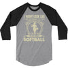 i might look like i'm playing softball 3/4 Sleeve Shirt