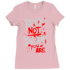 rock's not dead you are Ladies Fitted T-Shirt