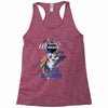 who loves golden retriever. Racerback Tank