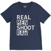 real men shoot raw V-Neck Tee