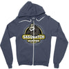sasquatch hunter Zipper Hoodie