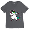 DABBİNG LEPRECHAUN UNİCORN V-Neck Tee