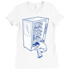 some choices are just out of reach Ladies Fitted T-Shirt
