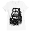 rocket cats Ladies Fitted T-Shirt