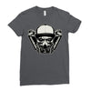 gas mask Ladies Fitted T-Shirt