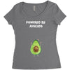 Powered By Avocado Women's Triblend Scoop T-shirt