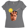 Kim Jong Un Ice T Women's Triblend Scoop T-shirt