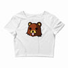 bear meme Crop Top