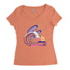 blessed Women's Triblend Scoop T-shirt
