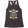 I Am An Aries Racerback Tank