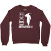 eat sleep battlefield 4, funny Crewneck Sweatshirt