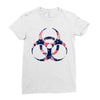 floral hazard Ladies Fitted T-Shirt
