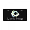 Atomic Power License Plate