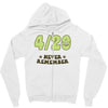 never remember Zipper Hoodie