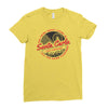 living in santa carla Ladies Fitted T-Shirt