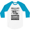 Never Underestimate A Grandfather With An Engineer Degree 3/4 Sleeve Shirt