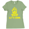 let's cook Ladies Fitted T-Shirt