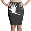 shadow puppet rabbit Pencil Skirts