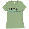 lamp   brick tamland likes this facebook thumbs up mens white t shirt Ladies Fitted T-Shirt