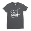 dw drum Ladies Fitted T-Shirt