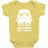 support the troops Baby Onesie