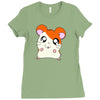 hamtaro Ladies Fitted T-Shirt