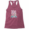 mushroom party Racerback Tank