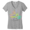 aurora Women's V-Neck T-Shirt