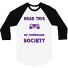 gamer pc controller game funny slogan 3/4 Sleeve Shirt