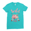 wild one Ladies Fitted T-Shirt